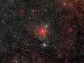 Campo que rodea a V766 Centauri.