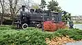 Memorial of the first locomotive in Novi Sad, November 2016