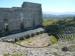 Theater of the Roman ruins Acinipo