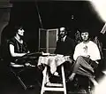 Nelly van Doesburg, Piet Mondrian y Hannah Höch, abril 1924.