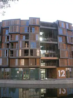 Tietgenkollegiet (residencia de estudiantes), Ørestad: Lundgaard & Tranberg, 2005-06&nbsp;.
