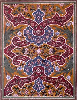 Fresco en la cámara de oración