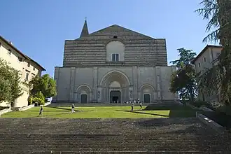 Iglesia de San Fortunato, Todi