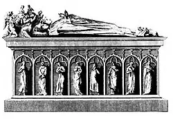 Tumba de los duques Thiébaud II y Ferry IV de Lorena