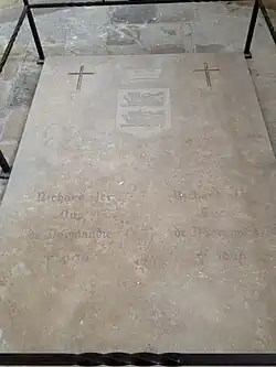 Ricardo I y Ricardo II, duques de Normandía, fundadores de la abadía