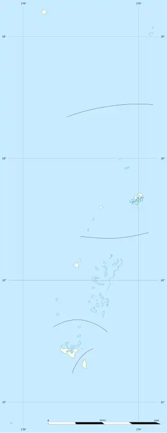 HPA / NFTL ubicada en Tonga