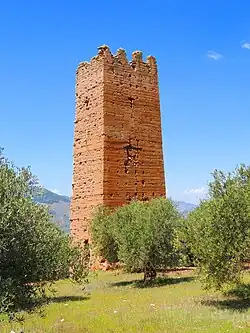 Una de las torres de Santa Catalina