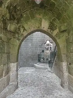 Detalle de la Torre de los Herreros (Ferreiros).