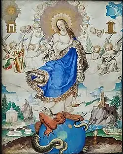 Tota Pulchra, 1622, Andrés Lagarto, Castillo de Chapultepec, Ciudad de México