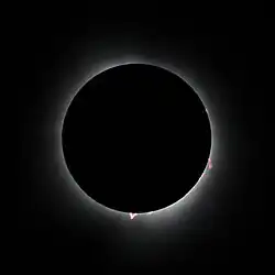 Totalidad vista desde Indianápolis, Indiana