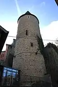 Turm des ehemaligen Klosters Altmünster, Luxemburgo.