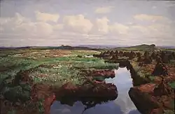 Tourbière à Jæren, 1897