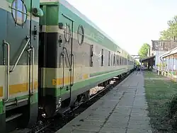 Formación de pasajeros en Galvez