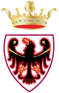 Escudo de la provincia italiana de Trento, Trentino tirolés
