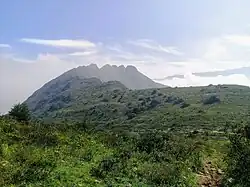 Pico Tres picos en la Mota Chica