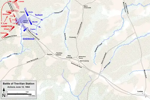 Último día (12 de junio de 1864) &nbsp;&nbsp;&nbsp;&nbsp;&nbsp;Confederación&nbsp;&nbsp;&nbsp;&nbsp;&nbsp;Unión