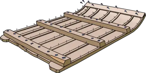 Colocación de las tablillas tapajuntas en las junturas