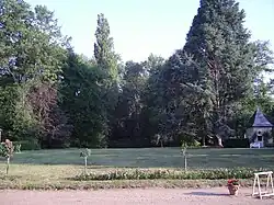 El parque del castillo de Troussay.