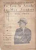 "Tu eres la amada de mis sueños", letra y música: J. Vinent y Rafael M. Sánchez (1931)