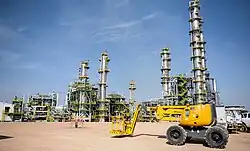 Refinería de Tula, de la empresa mexicana Pemex.