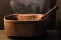 Tumnaq, un cuenco de madera utilizado para preparar akutaq