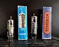 Válvulas de vacío comrciales Tungsram de los años 1970