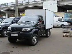 UAZ Pickup — vehículo de carga.