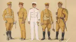 Ejército Brasileño en 1922-1925.