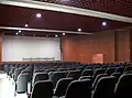 El Auditorio Ágora, ubicado en la Facultad de Ciencias Humanas.