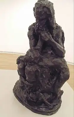 Ugolino rodeado de sus cuatro hijos (1863), yeso, Museo Soumaya, México D.F.