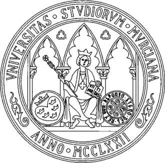 Escudo de la Universidad de Murcia.