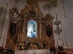 Altar de la Virgen del Sufragio.
