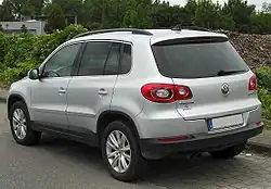 Volkswagen Tiguan vista posterior