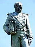 Estatua de Francisco Javier Girón, duque de Ahumada, en Valdemoro (Madrid).