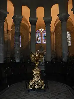 Ábside visto desde el coro