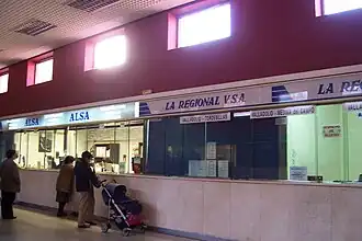 Taquillas y mostradores