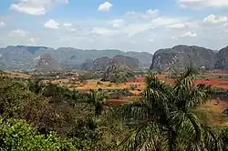 Mogotes del Valle de Viñales.