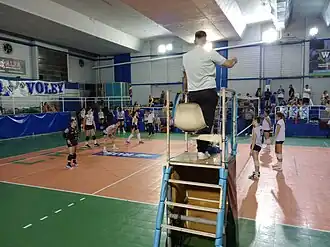 Vélez enfrentando al Normal 3 por la fase regular