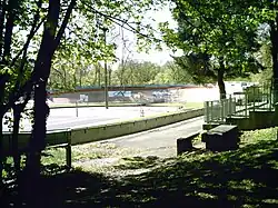 Vista exterior del velódromo