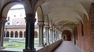 Vista del claustro