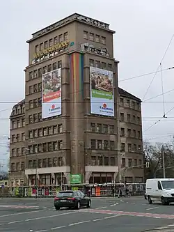 El edificio a finales de 2013