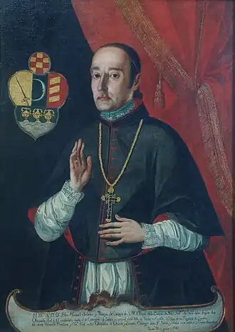 Retrato del Obispo de Quito Blas Sobrino