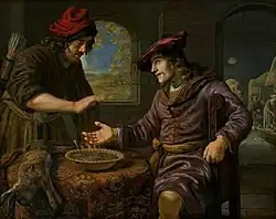 Esaú y el plato de lentejas, 1653.