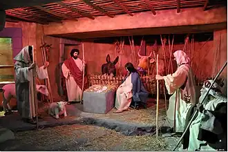 Escena 4: El nacimiento de Jesús