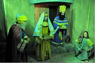 Escena 6: Epifanía de los Reyes Magos de Oriente