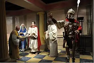 Escena 26: La condenación de Jesús ante Poncio Pilato