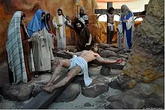 Escena 29: La crucifixión de Jesús