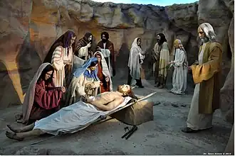 Escena 30: El descendimiento de Jesús de la cruz