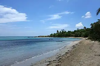 Playa en Vieques