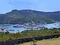 Vista del Nelson's Dockyard desde Fort Hill